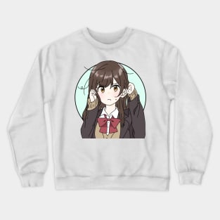 sayu ogiwara Crewneck Sweatshirt